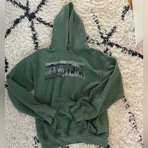 Green Mackinac Island hoodie